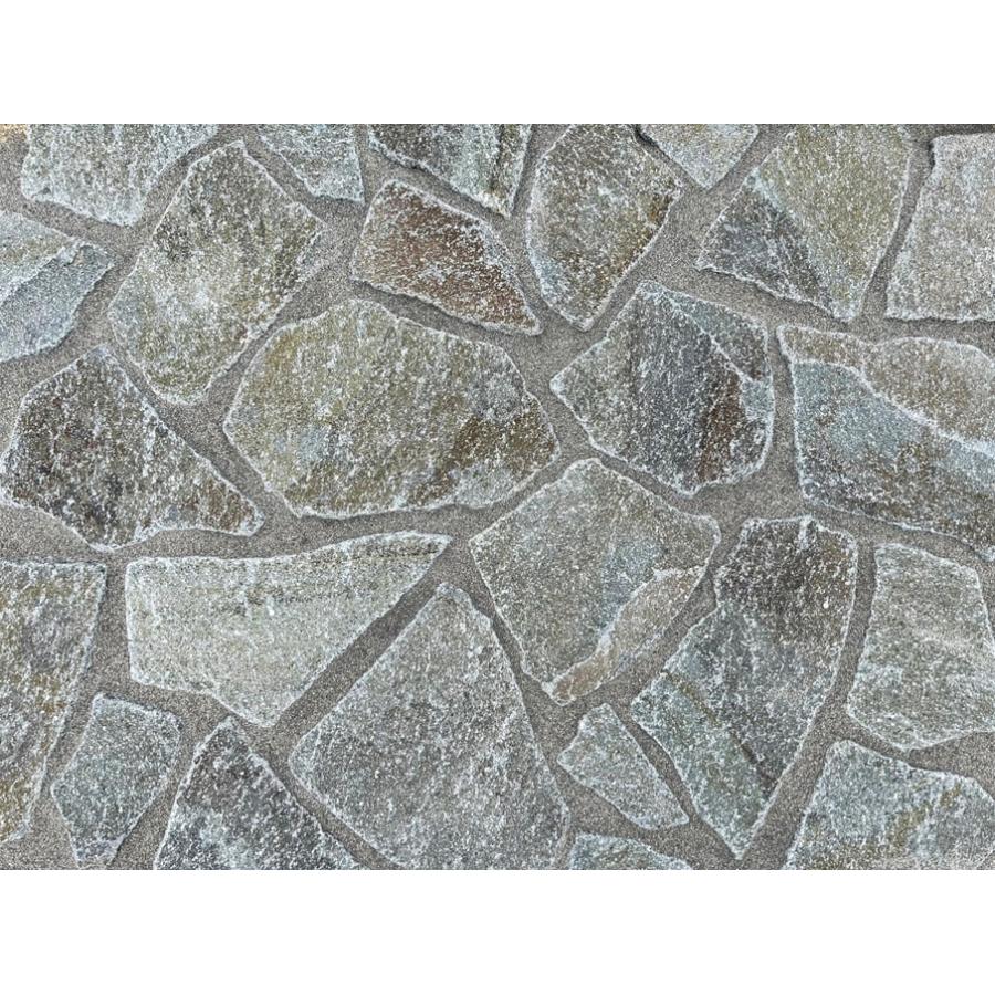 乱形石 伊吹石 グレー 約0.6平米 約80-250mm 鉄平石 乱形 敷石 小乱形