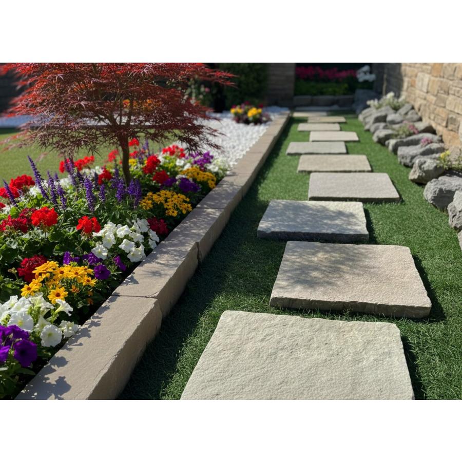 敷石 庭 置くだけ 敷くだけ 石 天然石 平板 ステップストーン 石畳