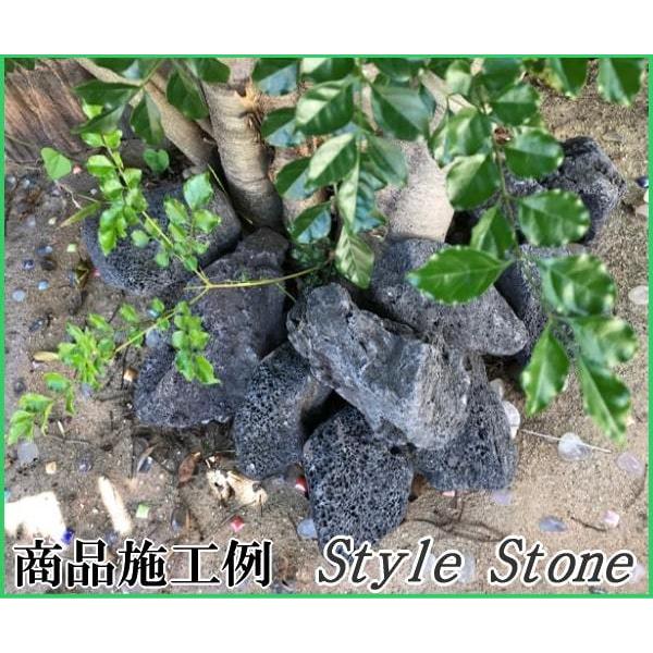 庭石 溶岩石 黒 庭 ロックガーデン 岩 石 ブラック ガーデニング ドライガーデン 黒色 溶岩 ガーデンロック 水槽 アクアリウム ブラックカル 約80 180mm 10kg Ss190 10kg 砂利 庭石 敷石 石材 専門店 スタイルストーン 通販 Yahoo ショッピング