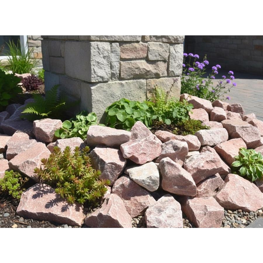 庭石 ロックガーデン 石 割栗石 クラッシュロック ロック