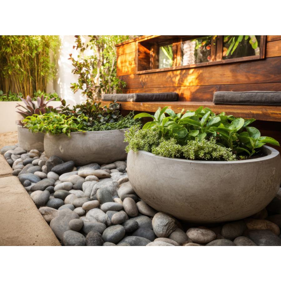 玉砂利 敷き 砂利 石 和風 庭 敷く 御浜玉石 玉石 ミックス