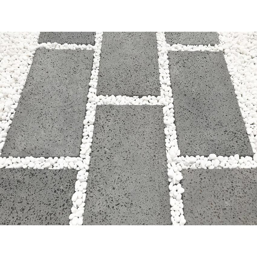 溶岩石 庭 溶岩 石 敷石 平板 庭石 ガーデニング石材 敷材