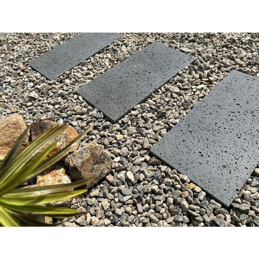 溶岩石 庭 溶岩 石 敷石 平板 庭石 ガーデニング石材 敷材