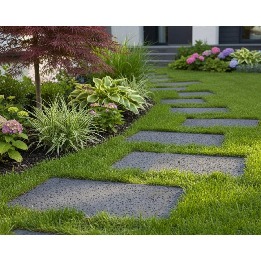 溶岩プレート 溶岩石 庭 敷石 平板 庭石 敷材 天然石 種類 溶岩 石