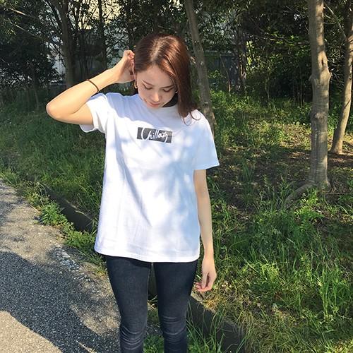 RHC Ron Herman (ロンハーマン): Chillax Box ラメ ロゴ Tシャツ