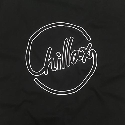 Chillax Circle フレームロゴ Tシャツ（ブラック/ホワイト）｜style-store｜03