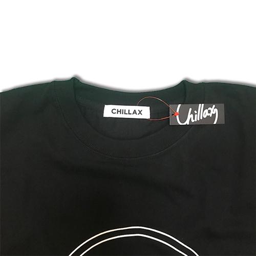 Chillax Circle フレームロゴ Tシャツ（ブラック/ホワイト）｜style-store｜04
