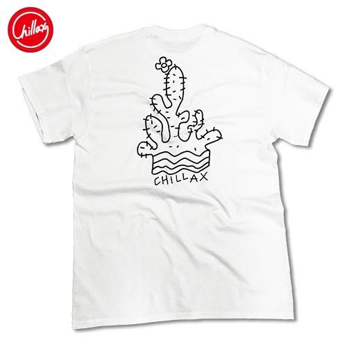 RonHerman(ロンハーマン)RHC：Chillax Cactus Logo バックプリントTシャツ｜style-store