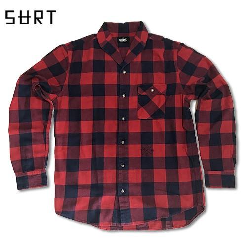 RHC Ron Herman (ロンハーマン)限定販売: SURT ネルシャツ レッド 