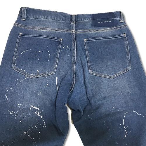 送料無料 RHC Ron Herman (ロンハーマン): SURT Painted Sweat Denim
