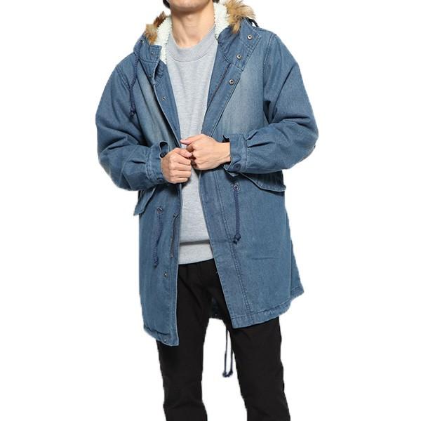 はこぽす対応商品 無地 ファー付き 裏ボア ミリタリーコート モッズコート コート ベーシック メンズ アウター 中綿入り モッズ ミリタリージャケット カラー ベージュ Www Mouthdocs Com