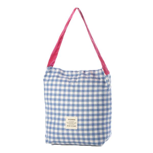 STYLEBLOCK ショルダーバッグ トートバッグ 肩掛け ギンガム