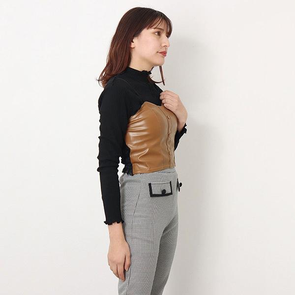 新品★ウィムガゼット　ブラトップキャミソールビスチェ　ブラック　ベスト　インナー 新品☆ウィムガゼット ブラトップキャミソールビスチェ ブラック