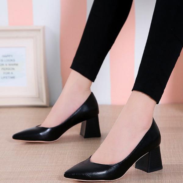 STYLEBLOCK パンプス 歩きやすい 黒 オフィス チャンキーヒール STYLEBLOCK パンプス 歩きやすい 黒 オフィス チャンキーヒール