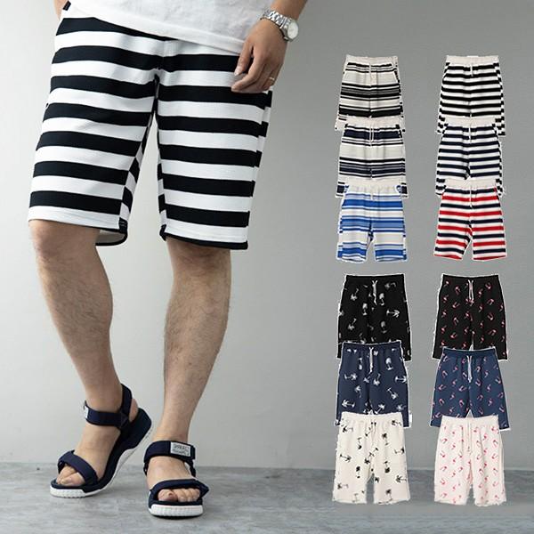 ハーフパンツ メンズ ショートパンツ ショーツ ワッフル イージー ボーダー ゴルフ シアサッカー 膝下 アロハ ルームウェア 部屋着 ボトムス セール 2818s Sb S Styleblock スタイルブロック 通販 Yahoo ショッピング