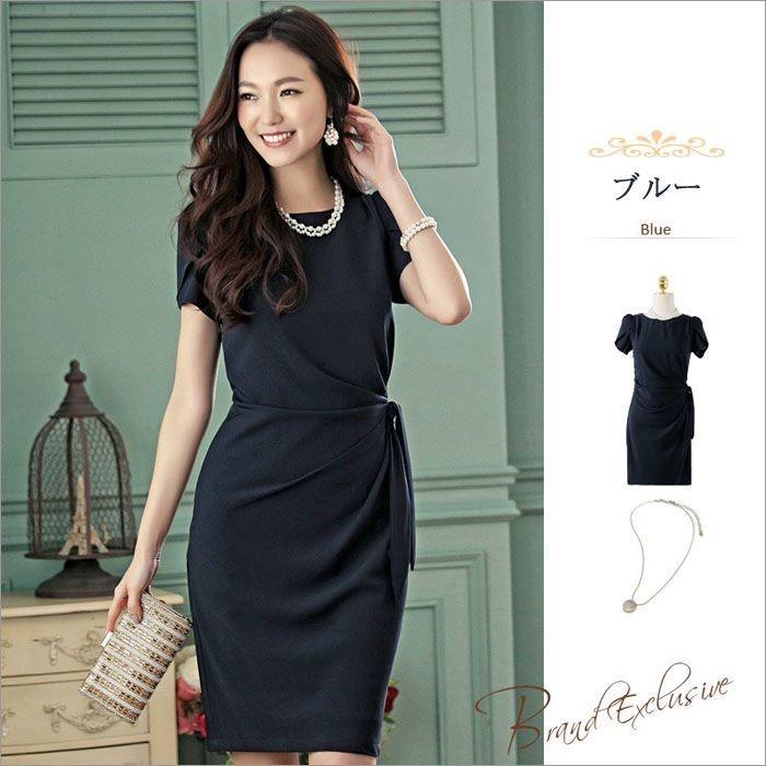 パーティードレス パーティドレス 結婚式 披露宴 謝恩会 ミニ ドレス ワンピ 膝丈 マタニティ クイーン 大きい ｌ サイズ カジュアル ピンク ブルー Sb Sfn6809 Styleblock スタイルブロック 通販 Yahoo ショッピング