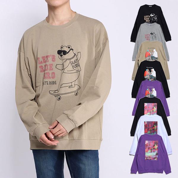 最新作売れ筋が満載 トップス トレーナー スウェット おしゃれ 綿 コットン ロゴ トレーナー スウェット おしゃれ 綿 コットン ロゴ キャラクター イラスト プリント ビッグ オーバーサイズ 裏毛 グラフィック ユニセックス トップス メンズ Www Threeriversofs Com
