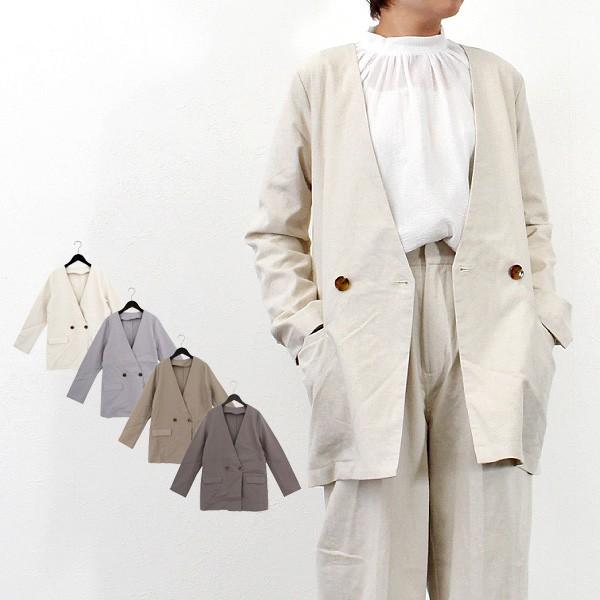 ジャケット レディース ノーカラージャケット 春 コーデ 無地 オフィス カジュアル セットアップ アウター セール 2818s Sb X パーティードレス Style Block 通販 Yahoo ショッピング