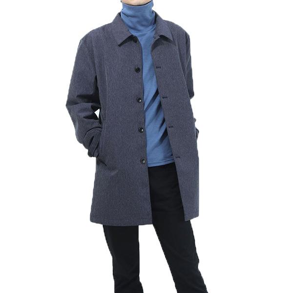 ステンカラーコート ステンコート スプリングコート ビジネス オンオフ兼用 春 通勤 通学 撥水 防風 長袖 無地 ユニセックス アウター メンズ Sb 1272 713 メンズファッション Styleblockmen 通販 Yahoo ショッピング