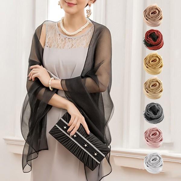 パーティー ショール 結婚式 披露宴 フォーマル 小物 ストール シフォン 無地 ラメ レディース Canadadestino Com Br