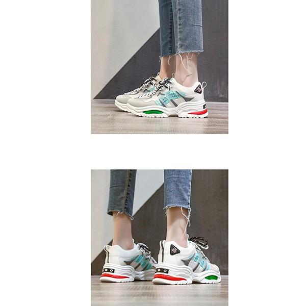 スニーカー ダッドスニーカー レディース 厚底 配色 白 黒 おしゃれ 韓国 ロゴ カラフル シューズ 靴 Sb Sneaker076 メンズファッション Styleblockmen 通販 Yahoo ショッピング