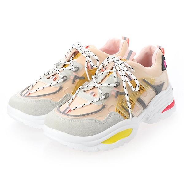 スニーカー ダッドスニーカー レディース 厚底 配色 白 黒 おしゃれ 韓国 ロゴ カラフル シューズ 靴 Sb Sneaker076 メンズファッション Styleblockmen 通販 Yahoo ショッピング