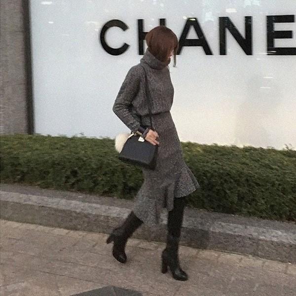 スカート 春夏 ニット セーター セットアップ タートルネック ハイネック タイトスカート ドルマンスリーブ レディース Sb Ven メンズファッション Styleblockmen 通販 Yahoo ショッピング