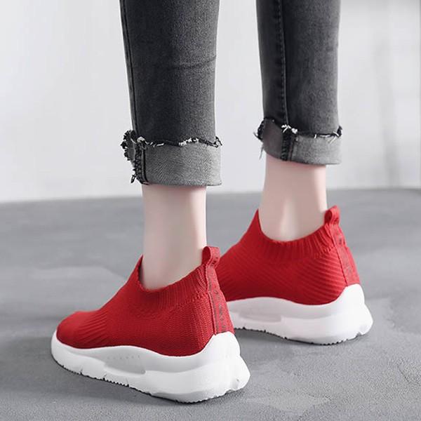 スニーカー ソックススニーカー 厚底スニーカー 2cmヒール カジュアルシューズ スリッポン ローヒール 靴 シューズ レディース Sb Vhb メンズファッション Styleblockmen 通販 Yahoo ショッピング