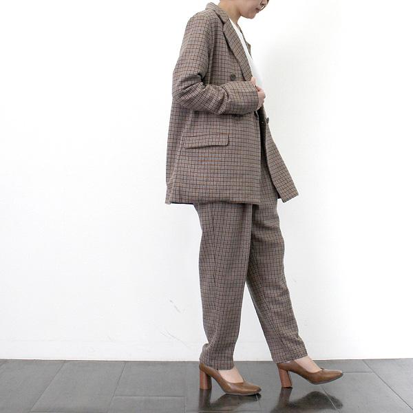 ジャケット テーラードジャケット ダブルブレスト ガンクラブ チェック柄 セットアップ オフィスカジュアル アウター レディース Sb X メンズファッション Styleblockmen 通販 Yahoo ショッピング