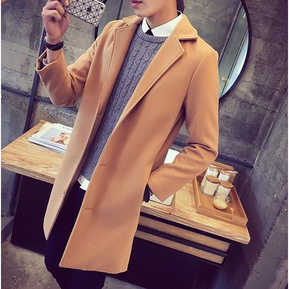 春まで着られる チェスターコート メンズ メルトン ロングコート メンズファッション アウター コート ビジネスコート 春 Mbn101cn すたいるカンパニー便利グッズ専門 通販 Yahoo ショッピング