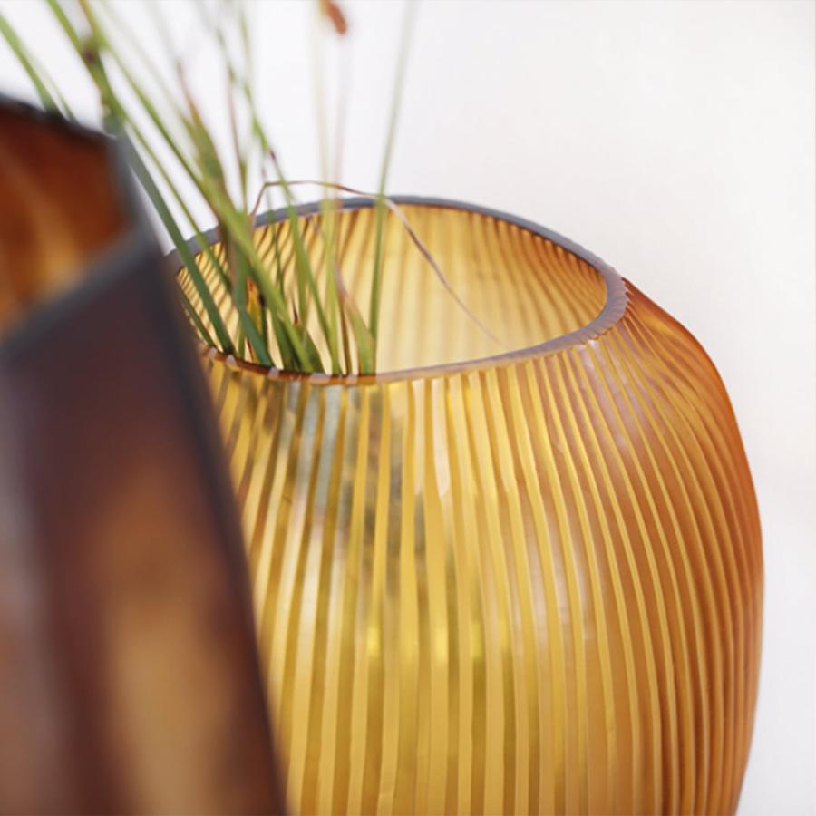 GUAXS ガクス フラワーベース NAGAA（M）GOLD ゴールド 花瓶