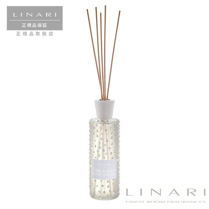 リナーリ LINARI リードディフューザー スワロフスキー CRISTALLO SUPERNOVA 500ml CALLA カラー ...