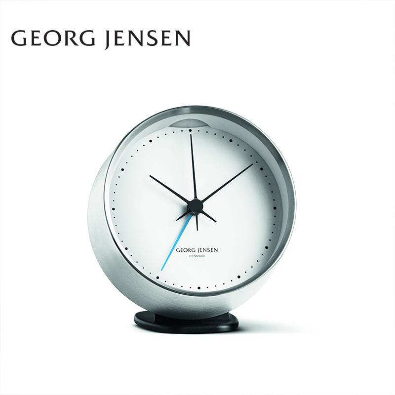 Georg Jensen(ジョージ ジェンセン)掛時計HK(エイチケー)アラームクロック(ホルダー付き)10cm | Georg Jensen | 01