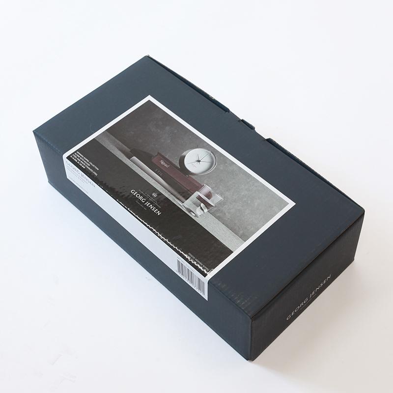 Georg Jensen(ジョージ ジェンセン)掛時計HK(エイチケー)アラームクロック(ホルダー付き)10cm | Georg Jensen | 11