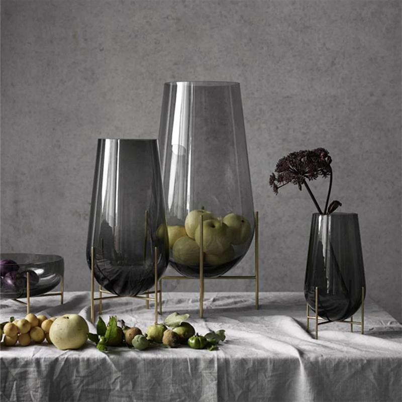 イシャスベース 花瓶 スモーク S 【正規販売店】Audo COPENHAGEN