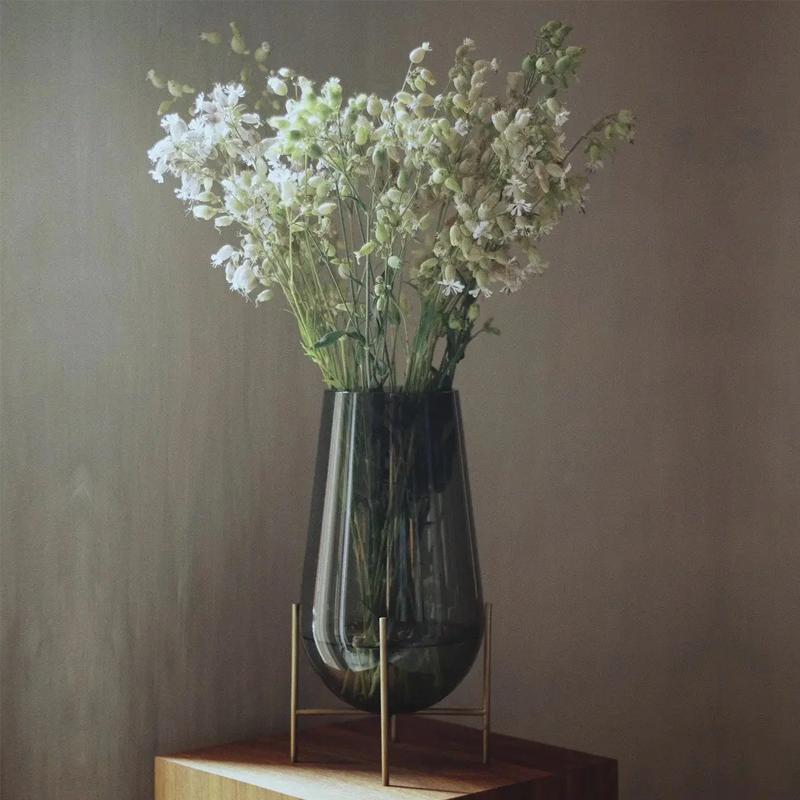 イシャスベース 花瓶 スモーク S 【正規販売店】Audo COPENHAGEN