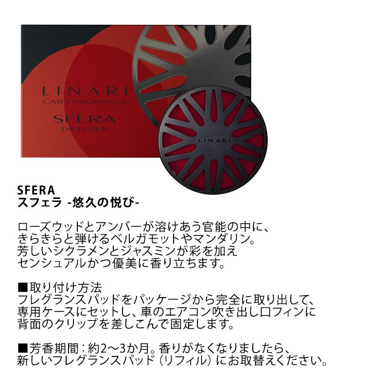 リナーリ LINARI カーフレグランス ディフューザー セット カー