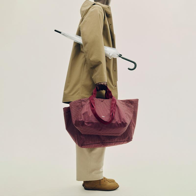 HAY（ヘイ） HAY GRID WEEKEND BAG #M 撥水加工 リサイクルナイロン
