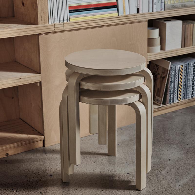 artek（アルテック） スツール60 artek ナチュラル ラッカー バーチ材