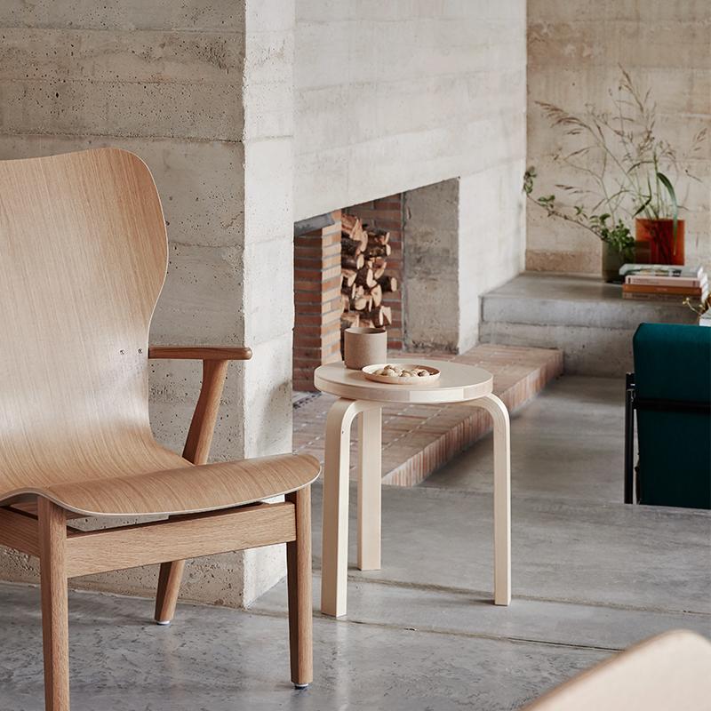 artek（アルテック） スツール60 artek ホワイト ラミネート バーチ材