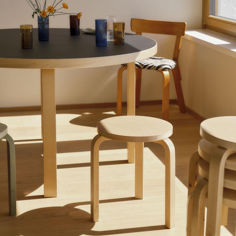 新品未使用　アルテック　スツール60 バーチ　無塗装　artek artek スツール60 アルテック ワイルドバーチ 無塗装 バーチ材