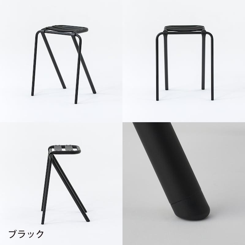 スツール おしゃれ デュエンデ DUENDE BENT HIGH STOOL U0321 ベント ハイスツール 椅子 腰掛け チェア シンプル スタッキング スチール ハイチェア カウンター_5