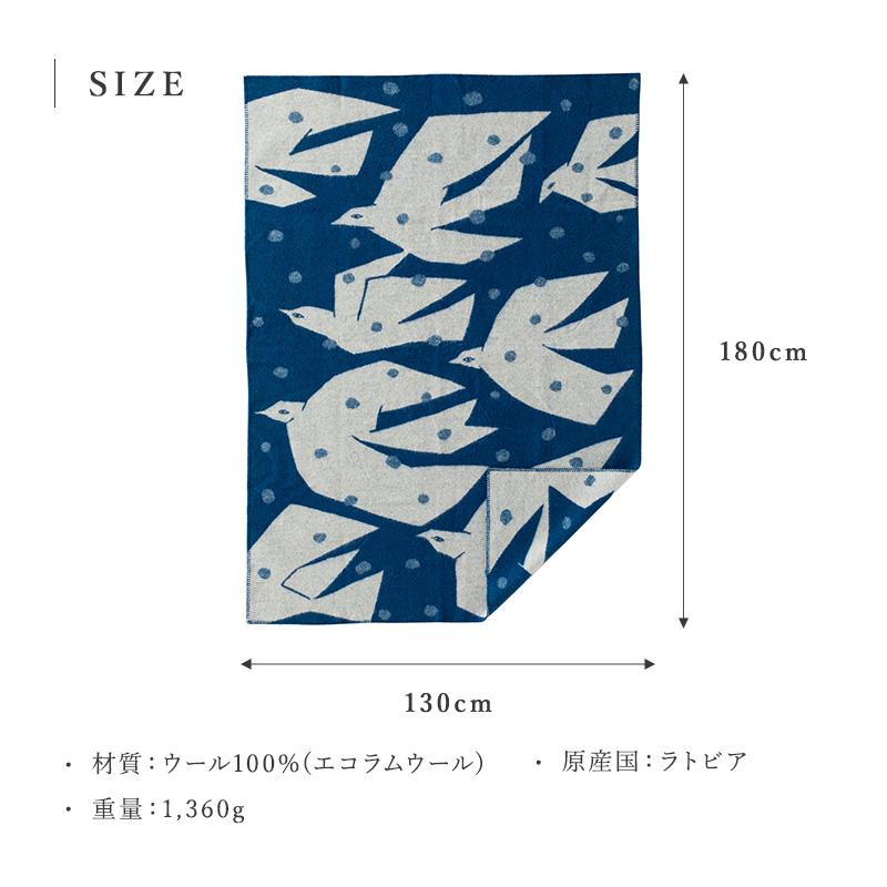 KLIPPAN（クリッパン） ブランケット 北欧 おしゃれ 130×180cm KLIPPAN