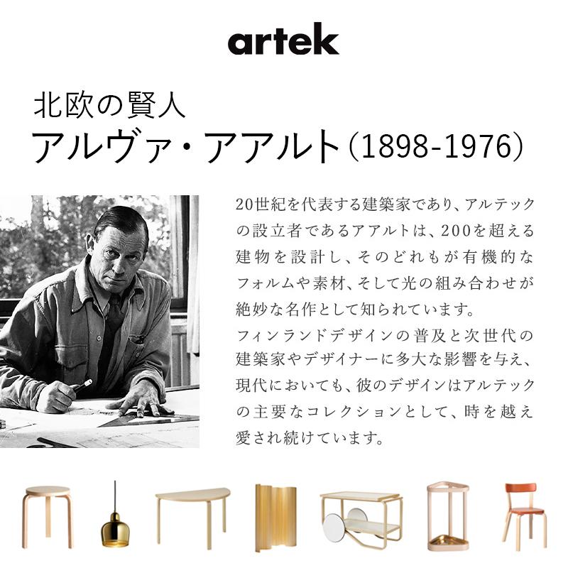 artek アルテック 80A テーブル（120×60cm) 天板仕上げ：ブラックラミネート 4本脚 ダイニングテーブル デスク オフィス【正規取扱販売店】の画像
