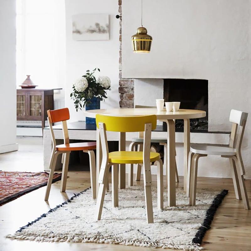 アルテック90A artek（アルテック） 《 90A ダイニングセット 》90A テーブル（d. 100