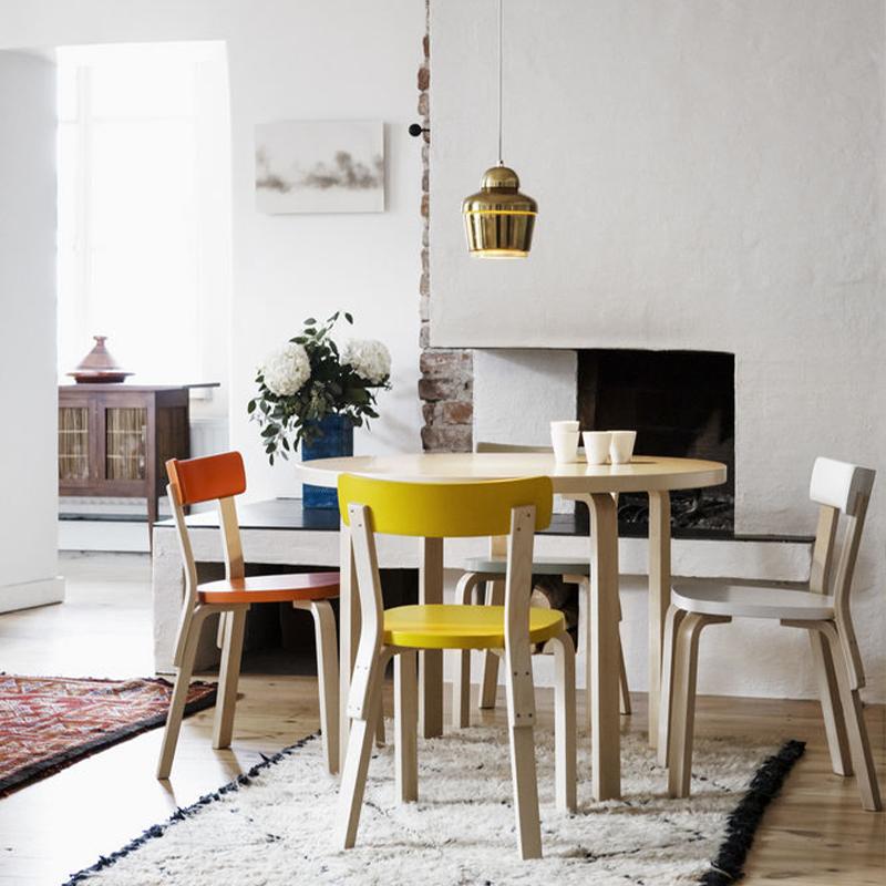 【ちい】アルテック 90a ダイニング テーブル ホワイト φ 100cm 楽天市場】【在庫時即納可能、特典有】artek (アルテック) 90A