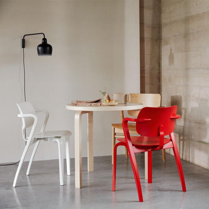 artek（アルテック） 90B（d. 75）丸テーブル 直径75cm 天板仕上げ 