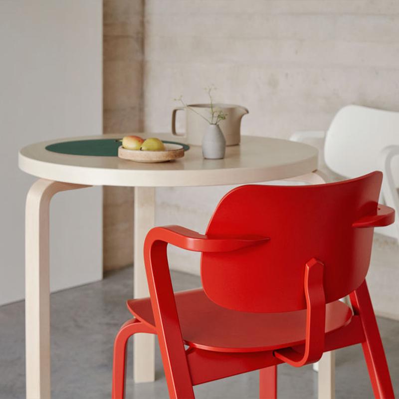 artek（アルテック） 90B（d. 75）丸テーブル 直径75cm 天板仕上げ 