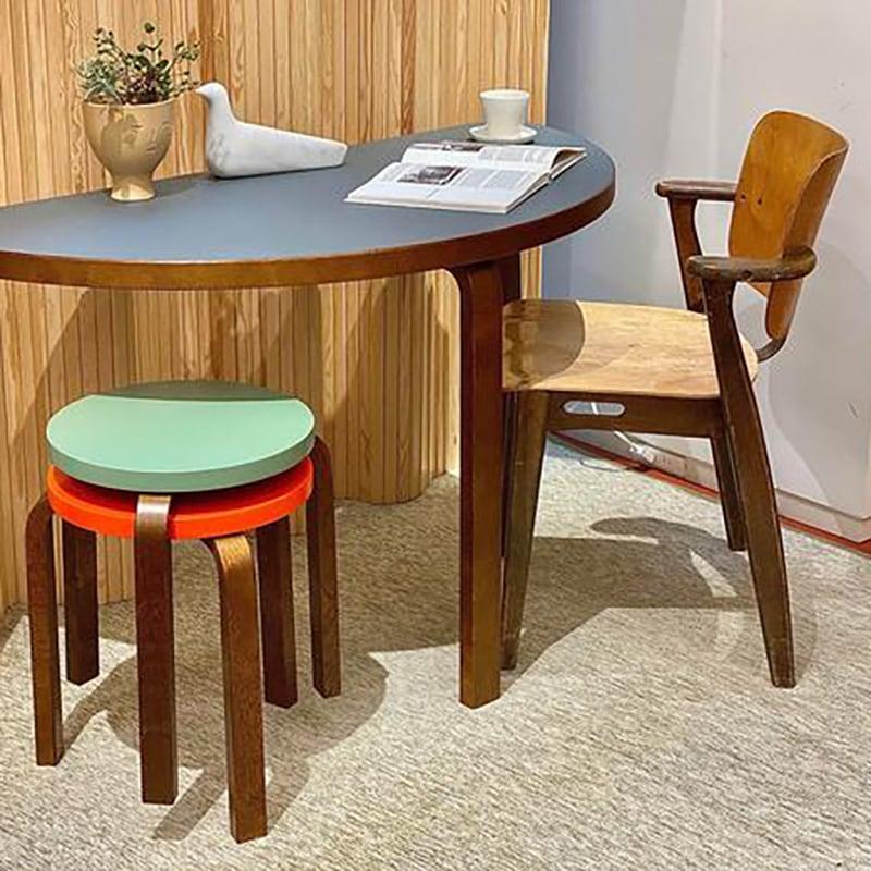 artek（アルテック） 95 半円テーブル 直径120cm 奥行60cm 天板仕上げ