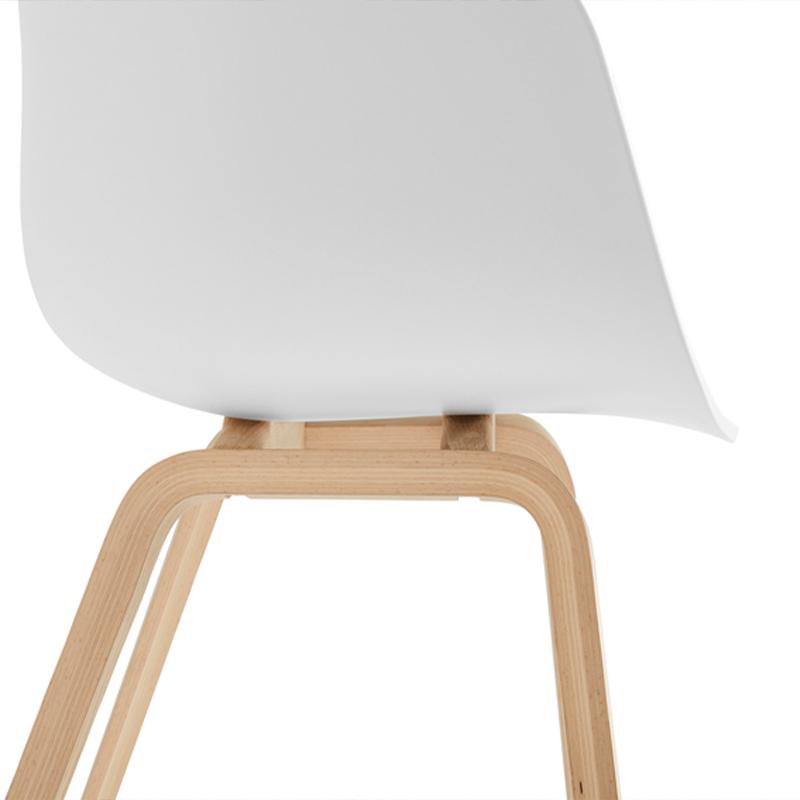 HAY ヘイ About A Chair アバウト ア チェア AAC 22 ver 2.0 アームチェア カラー：16色 ベース：オーク（水性塗装） デザイン：ヒー・ウェリングの画像